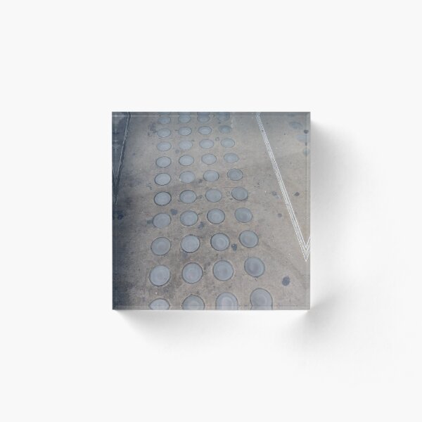 #Floor #stone #texture #pattern #road #street #abstract #pavement #gray #asphalt #architecture #paving #surface #brick #urban #construction #city #concrete #cement #old #line Acrylic Block