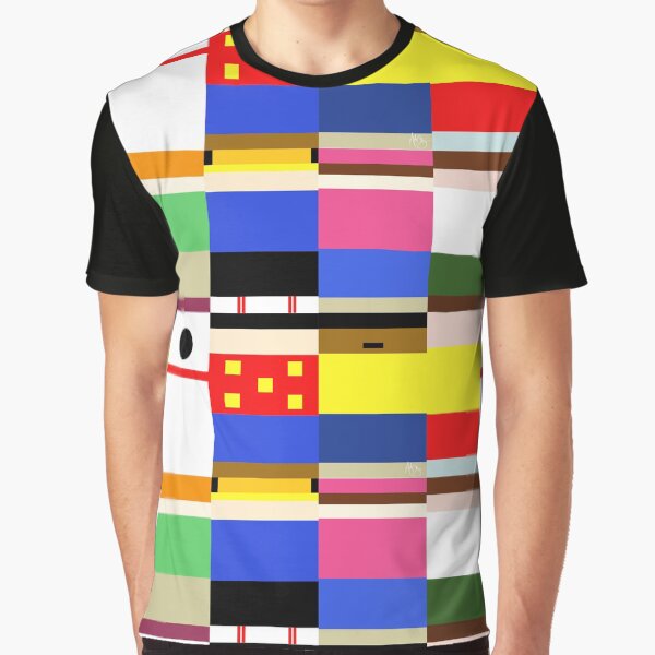 Minimalist Famly Guy Graphic T-Shirt
