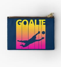 Retro 1980s Soccer Goalie Studio Pouch