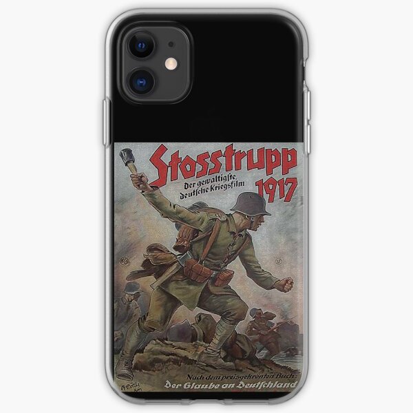 Stosstrupp 1917..vintage WWI German movie poster iPhone Soft Case