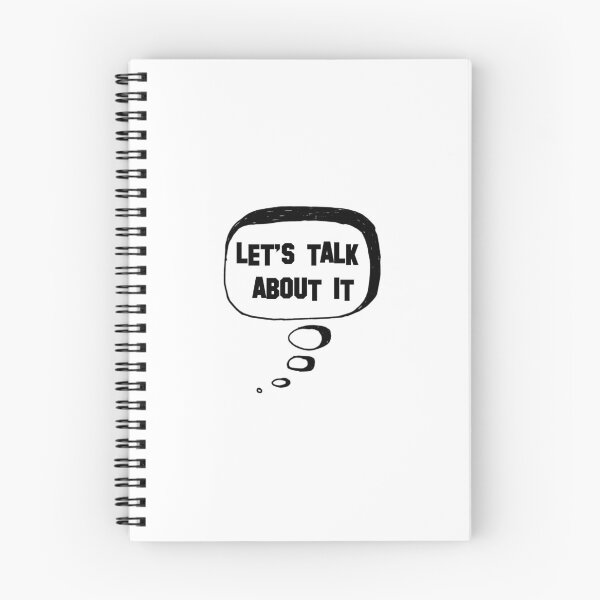 Item preview, LET'S TALK ABOUT IT - Text Design designed and sold by neviz.