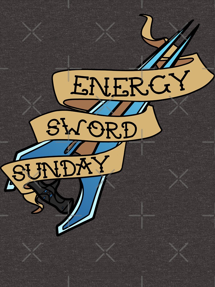 "Energy Sword Sunday" Tshirt for Sale by mrschief Redbubble meme