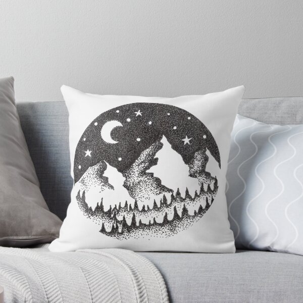 Item preview, Drei Berge: Pointillism designed and sold by brittvstheworld.