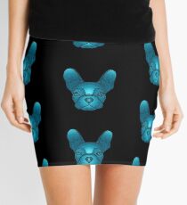 French Bulldog Mandala Mini Skirt