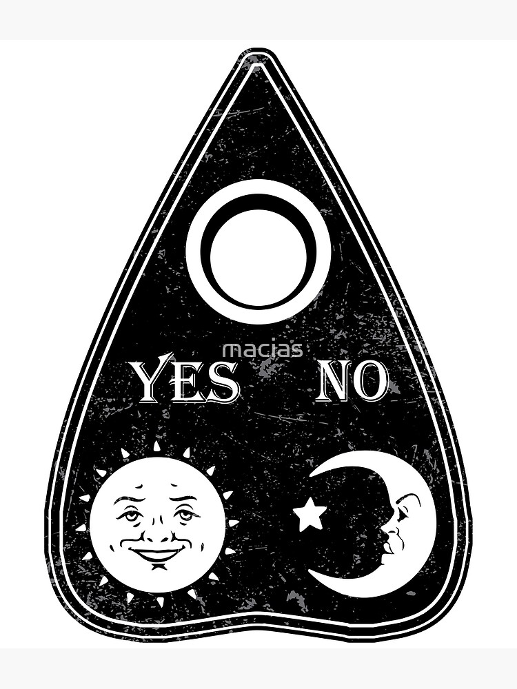 "Ouija Planchette" Art Print by macias | Redbubble