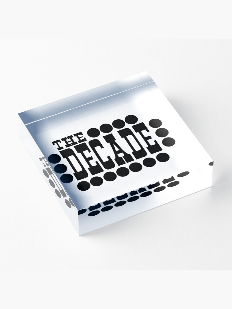 Alternate view of The Decade Acrylic Block
