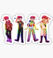Sanders Sides Pride Sticker