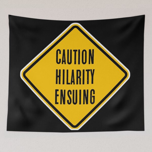 Item preview, Caution Hilarity Ensuing designed and sold by PromoteProgress.