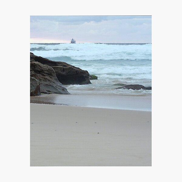Sunrise at Redhead Beach - 2 Photographic Print