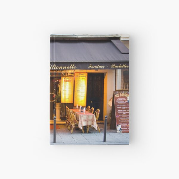 Parisian Cafe 6 Hardcover Journal