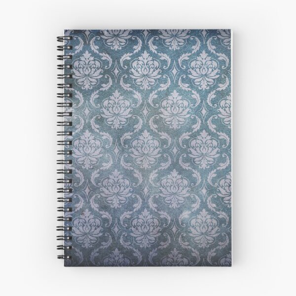 Item preview, Dark Teal Damask // Vintage Damask designed and sold by WandaStar.
