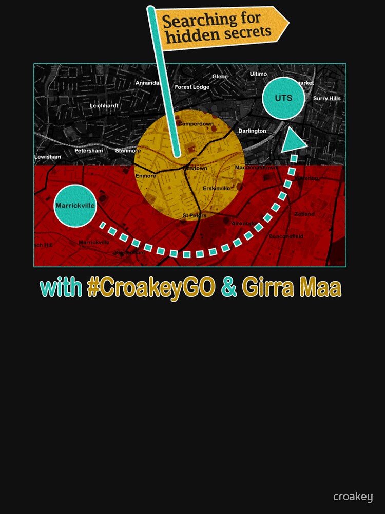 Thumbnail 4 of 4, Premium T-Shirt, CroakeyGO Marrickville designed and sold by croakey.