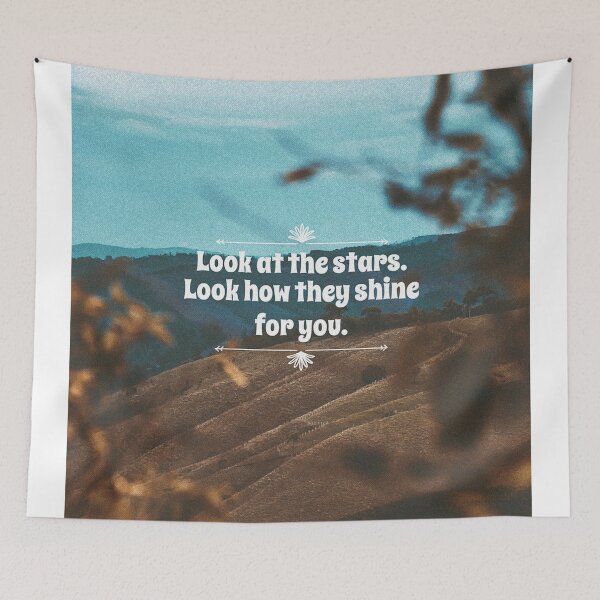 Item preview, Look at the starts. Look how they shine for you. designed and sold by anafrancisconi.