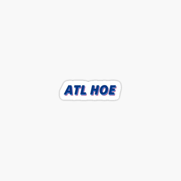 Atl Stickers Redbubble - hello brooklyn lyric atl roblox