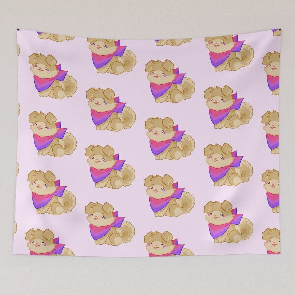 Item preview, Proud Pupper (Bisexual) designed and sold by Ribombyliidae.
