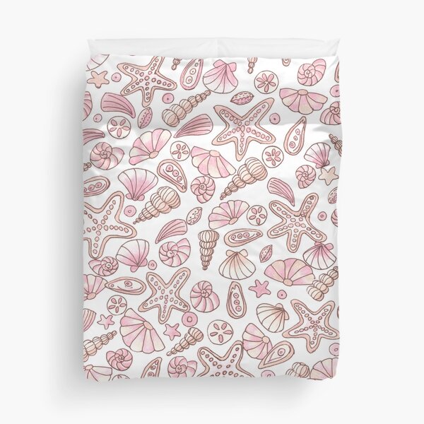 Item preview, Millennial pink seashells  designed and sold by Home Cyn Home.