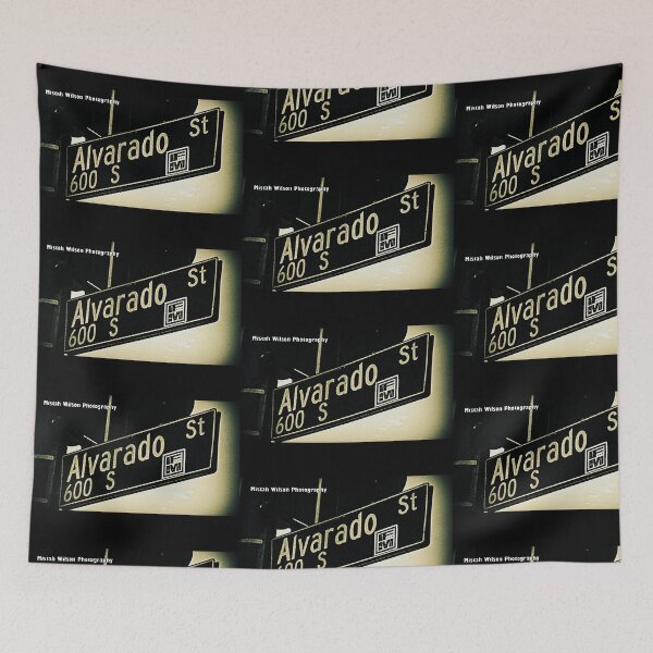 Item preview, Alvarado Street, Los Angeles, California by Mistah Wilson designed and sold by The Street Sign Store.