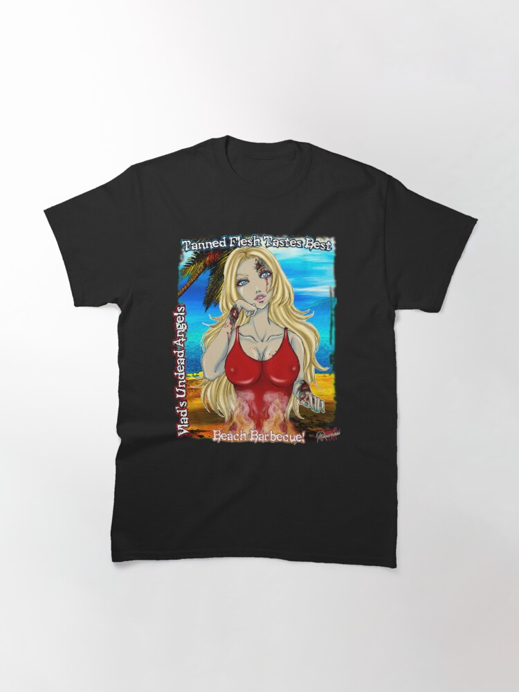 Alternate view of Undead Angels: Zombie Lifeguard Classic T-Shirt
