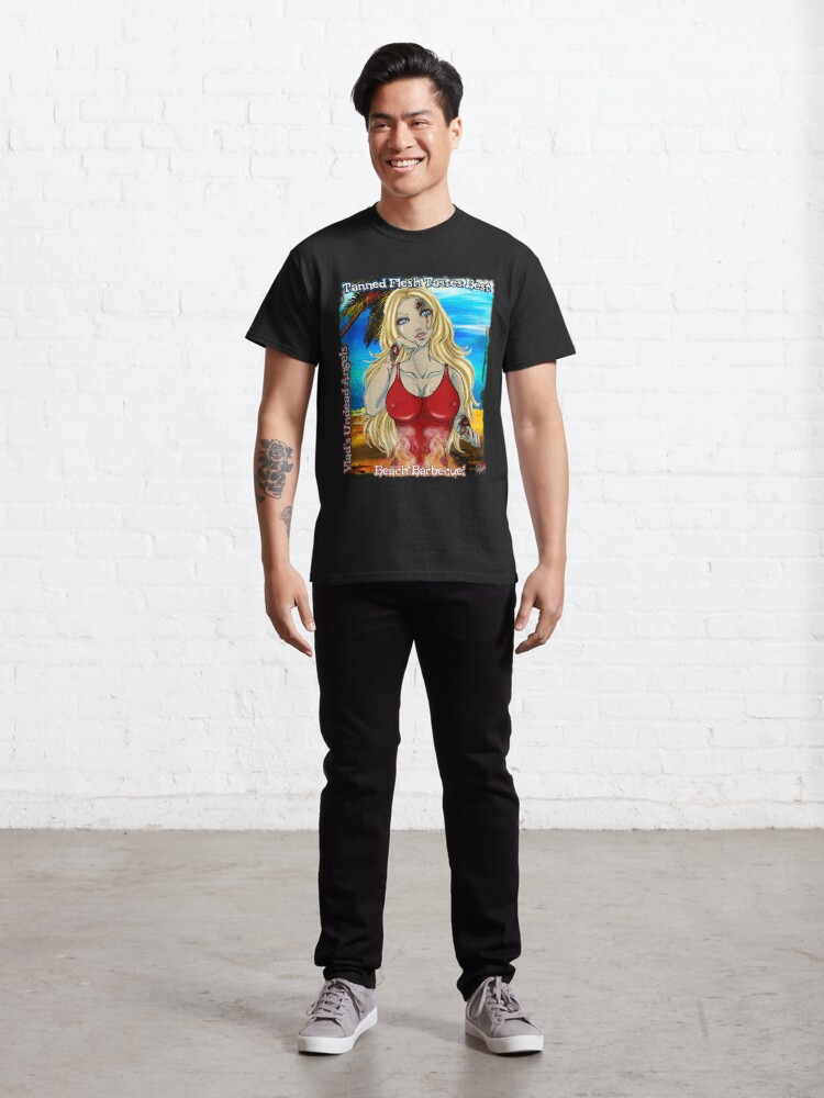 Alternate view of Undead Angels: Zombie Lifeguard Classic T-Shirt