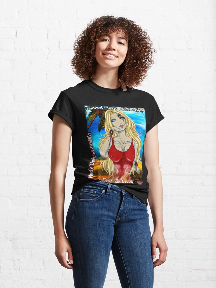 Alternate view of Undead Angels: Zombie Lifeguard Classic T-Shirt