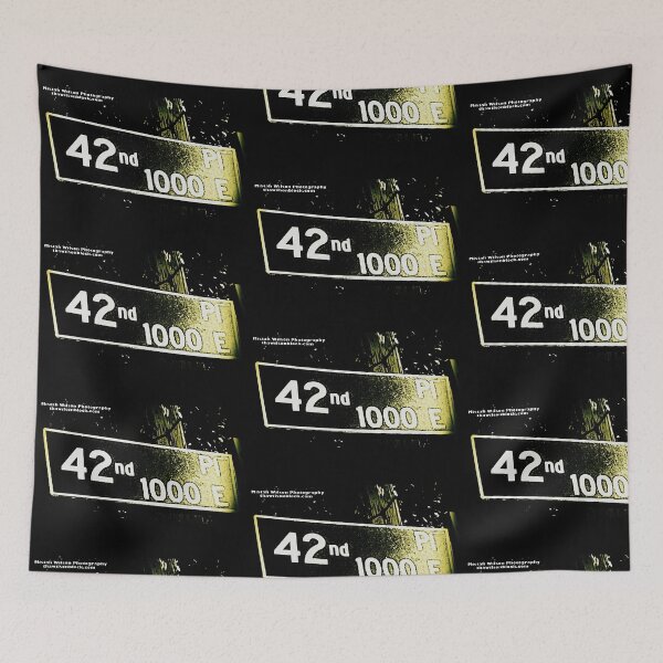 Item preview, 42nd Place, Los Angeles, California by Mistah Wilson designed and sold by The Street Sign Store.