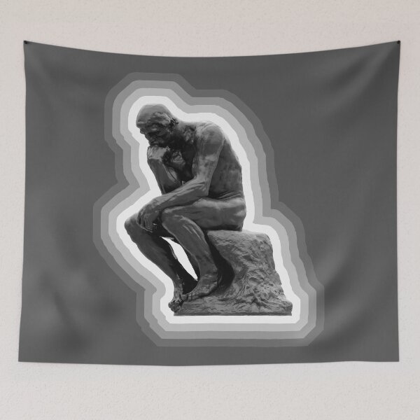 Item preview, The Thinker Sculpture designed and sold by PromoteProgress.