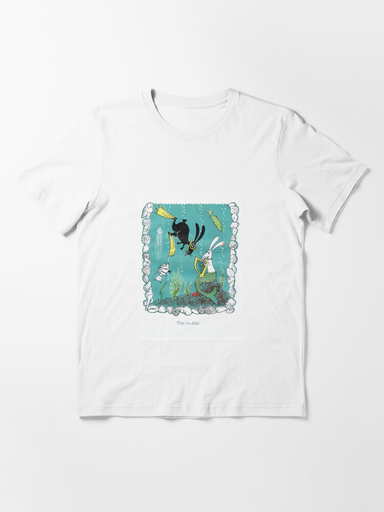 Alternate view of Postcards for the Reef 7: Deep Sea Diva Essential T-Shirt