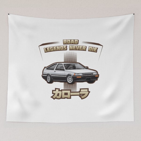 Item preview, The Toyota Corolla AE86 Levin Legend Never Dies designed and sold by theroyaltee.