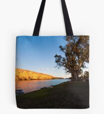 Swan Reach Cliffs Tote Bag