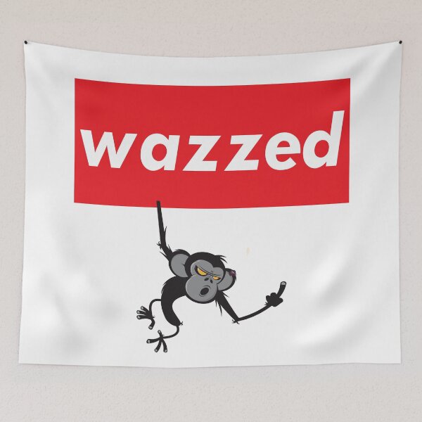 Item preview, Wazzed You Monkey designed and sold by ProjectX23.