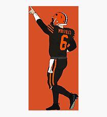 Baker Mayfield's First Win Photographic Print