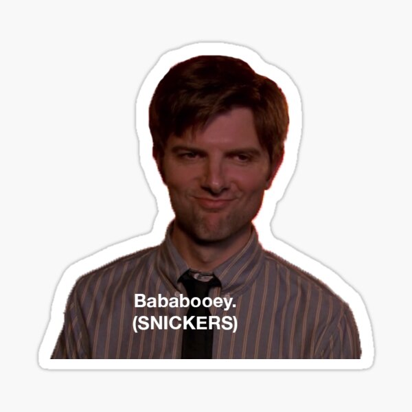 Bababooey. (SNICKERS) Sticker