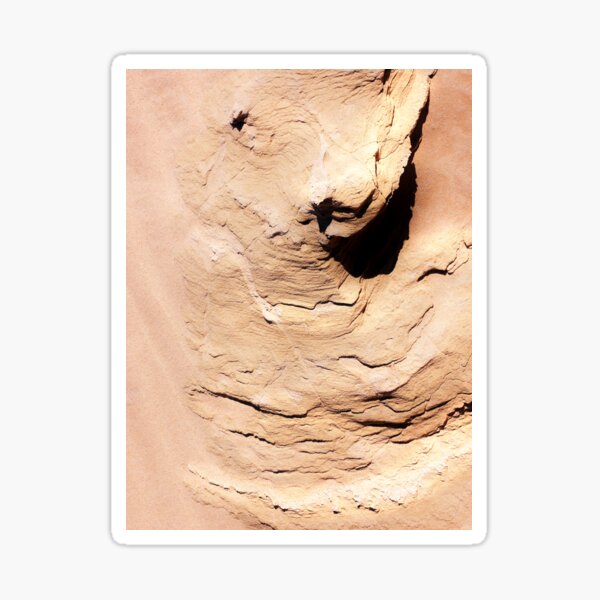 Rock Abstracts of Mungo NP Sticker