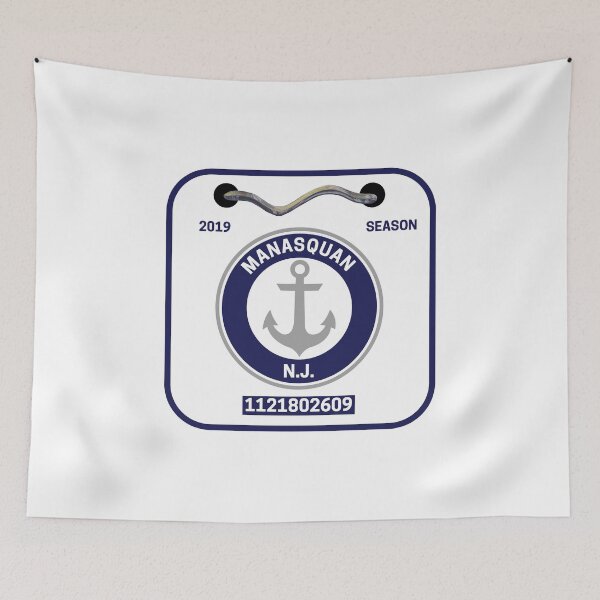 Item preview, Manasquan Beach Badge designed and sold by fearcity.