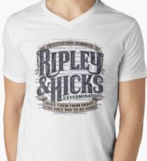 Ripley & Hicks Exterminators Men's V-Neck T-Shirt
