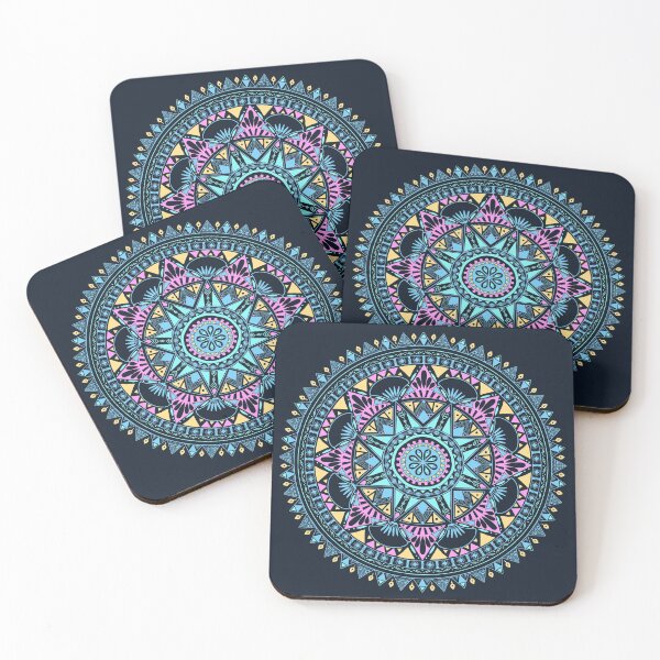 Item preview, Navy Blue Boho Pattern designed and sold by newburyboutique.
