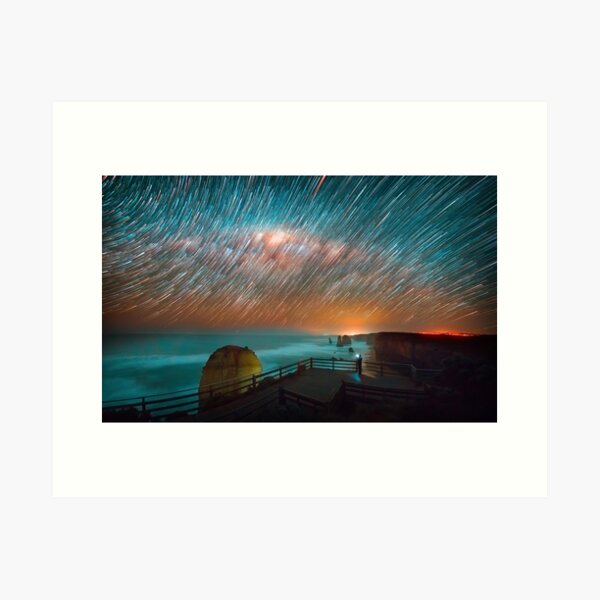 Item preview, 12 Apostles Star Trail designed and sold by hangingpixels.