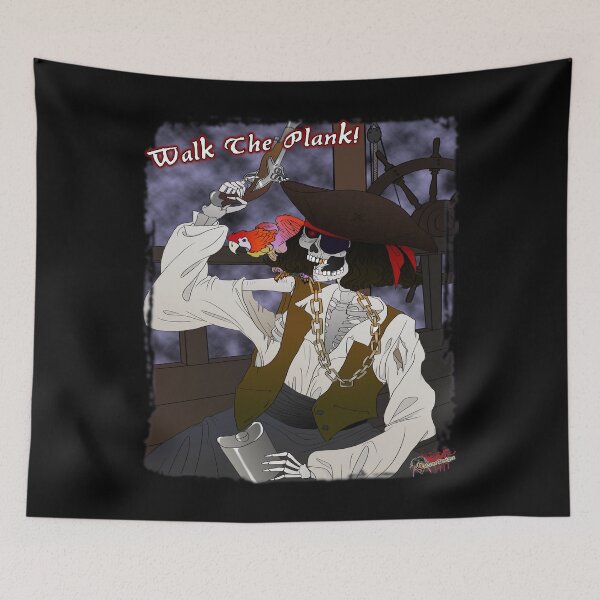 Item preview, Pirate Skeleton Captain: Walk The Plank designed and sold by Ghastly Wicked Creations Studio.
