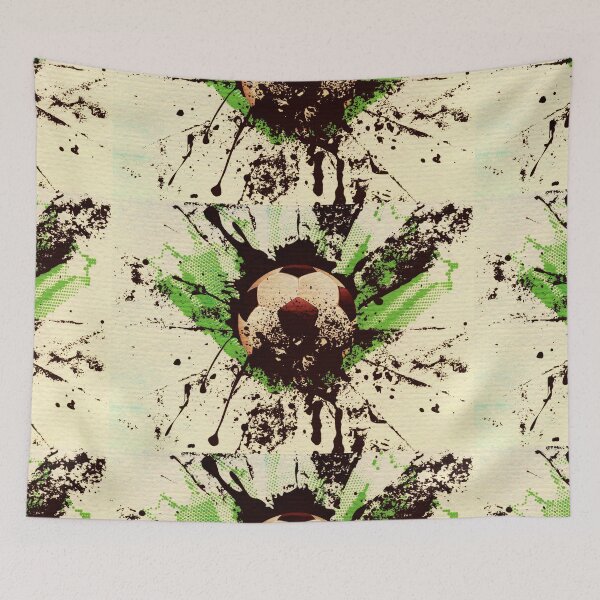 Item preview, Grunge Soccer 2 designed and sold by AnnArtshock.