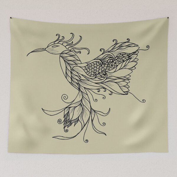 Item preview, Kolibri Lineart Design designed and sold by Sebastian Grafmann.