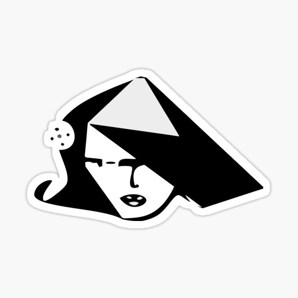 Alter Ego of Girl 1 (Version 1) Sticker