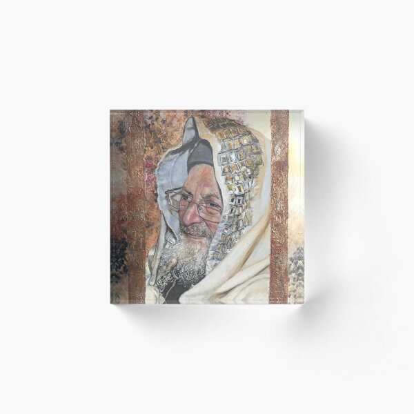 Rav Elyahou Zal Bloc acrylique