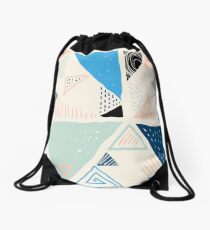 Triangles Drawstring Bag