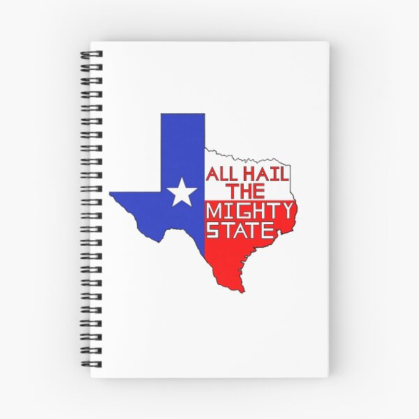 Item preview, Texas - All Hail The Mighty State - Red and White 2 designed and sold by TexanDude.