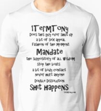 1Term Tony/ Quotes Unisex T-Shirt