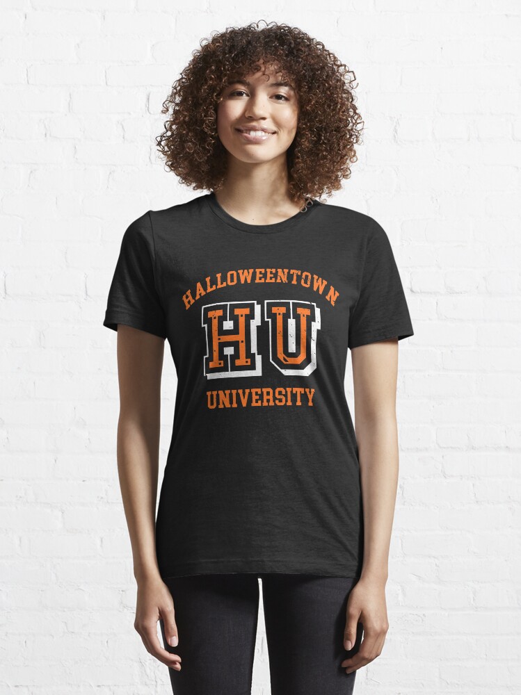 Alternate view of Halloweentown University halloween town Essential T-Shirt