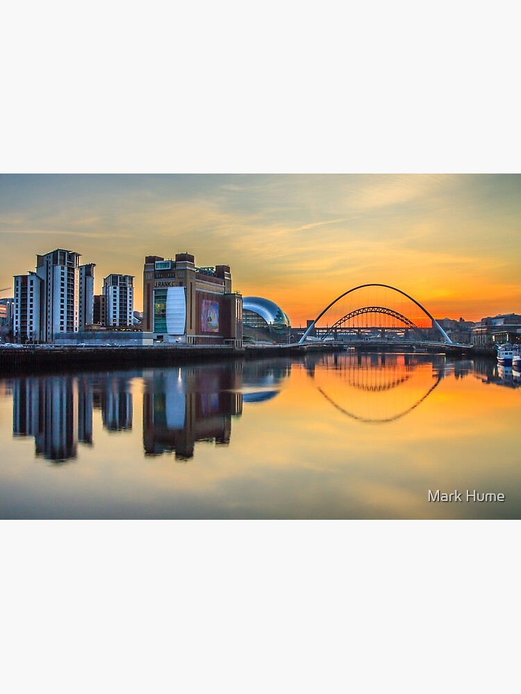 "Newcastle Gateshead Quayside" Poster for Sale by MarkHume Redbubble