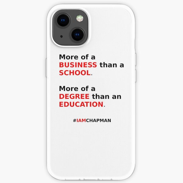F%$k Chapman University iPhone Soft Case