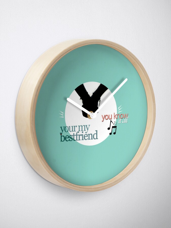 Bts Spring Day Lyrics Clock By Mbtae Redbubble