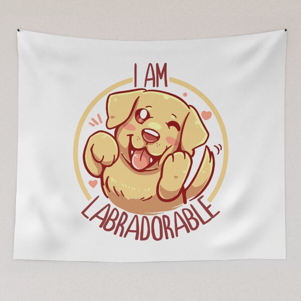 Item preview, I am Labradorable - Golden Labrador designed and sold by TechraNova.